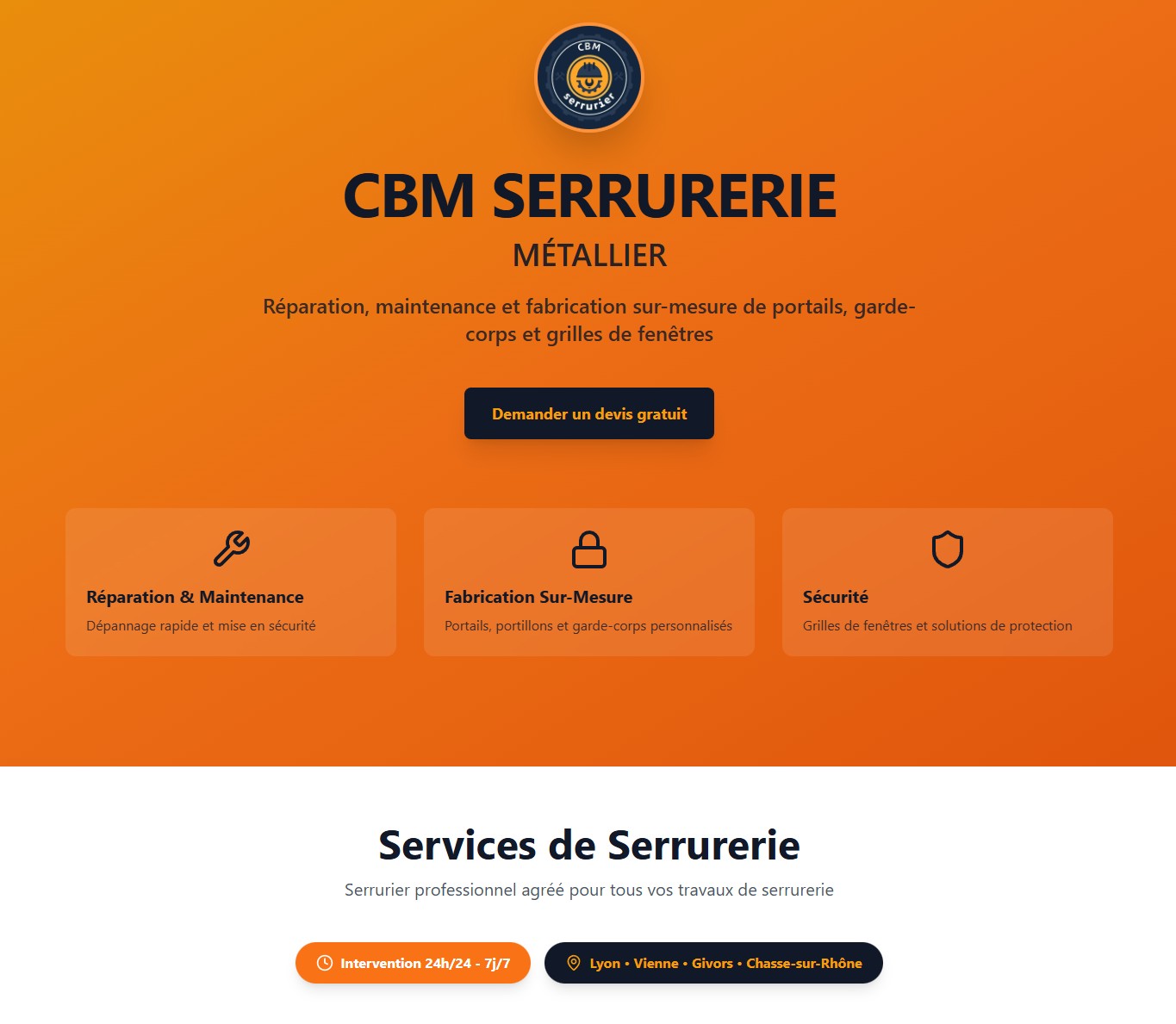 CBM Serrurerie - Artisan serrurier